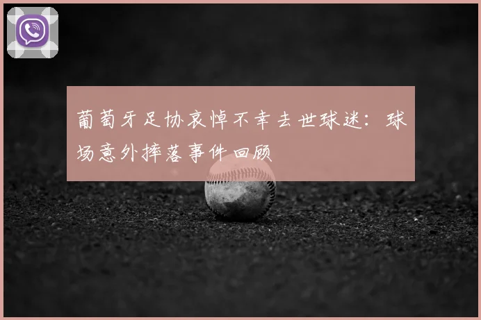 葡萄牙足协哀悼不幸去世球迷：球场意外摔落事件回顾